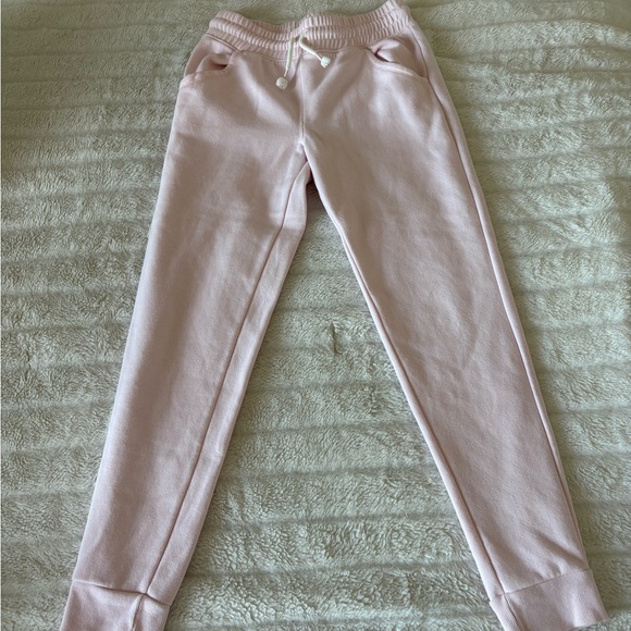 Cat & Jack Kids Pink Hoodie & Sweatpants Matching Set - Picture 7 of 11